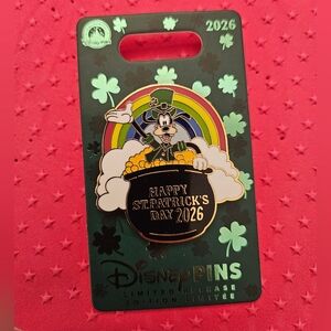 Disney St. Patrick's Day 2026 Pin